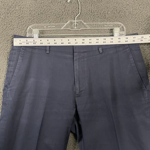 J Crew Pants Mens 34x32 Blue Ludlow Slim Fit Chino Duca Visconti di Modrone - Picture 9 of 14